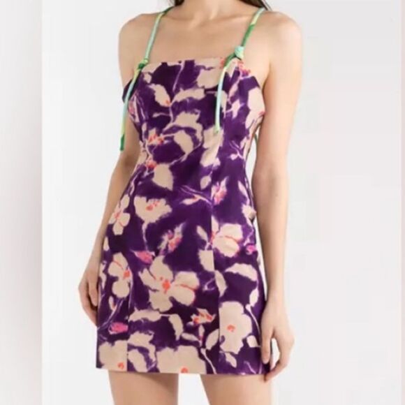 Zara Dresses & Skirts - NWT ZARA Linen Floral Mini Dress